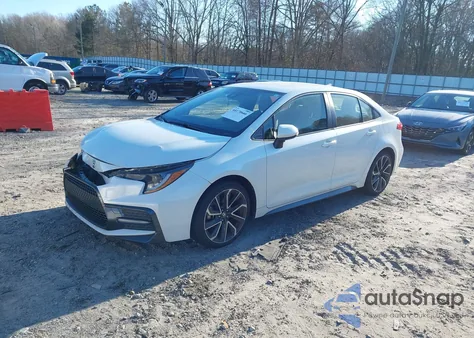 2020 Toyota Corolla Se z USA, uszkodzony, nr VIN JTDS4RCE0LJ006680